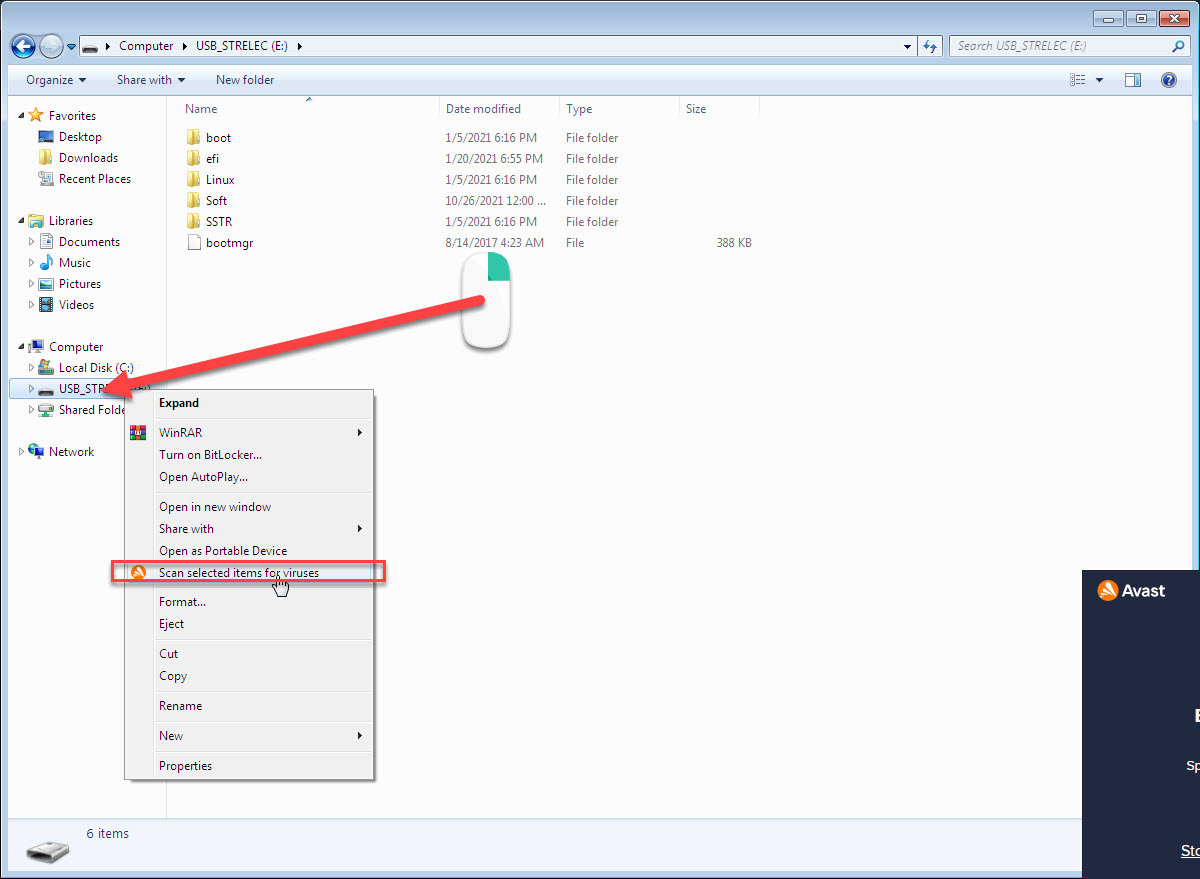cách quét virus ở thư mục và ổ cứng