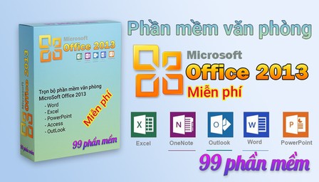 Phần mềm Microsoft Office 2013 - dành cho windows 7 và windows 10