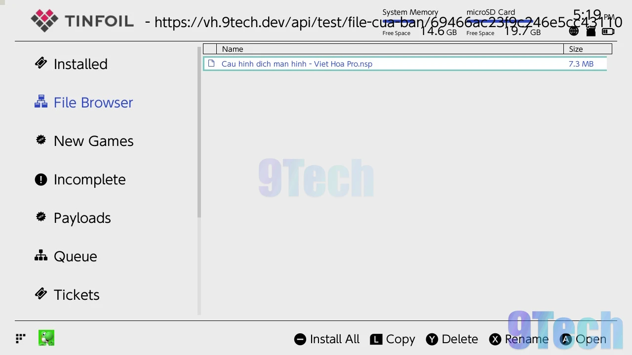 Dịch màn hình switch và thuyết minh tiếng việt ngay trên nintendo switch
